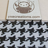 Houndstooth Fabric - Next Level Sheet