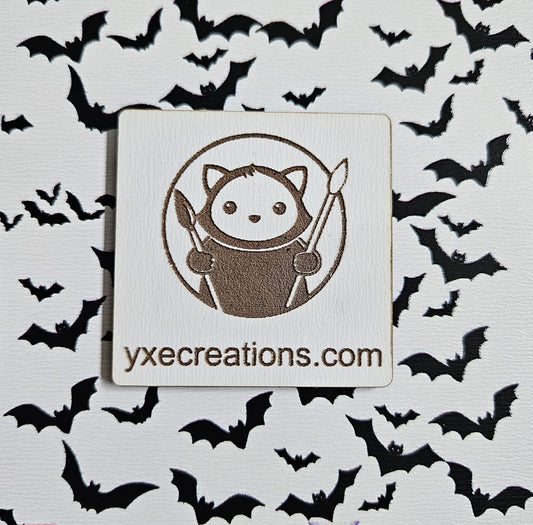 Next Level Sheet for laser cutting - Pattern Acrylic and Plywood - Bats Close Up