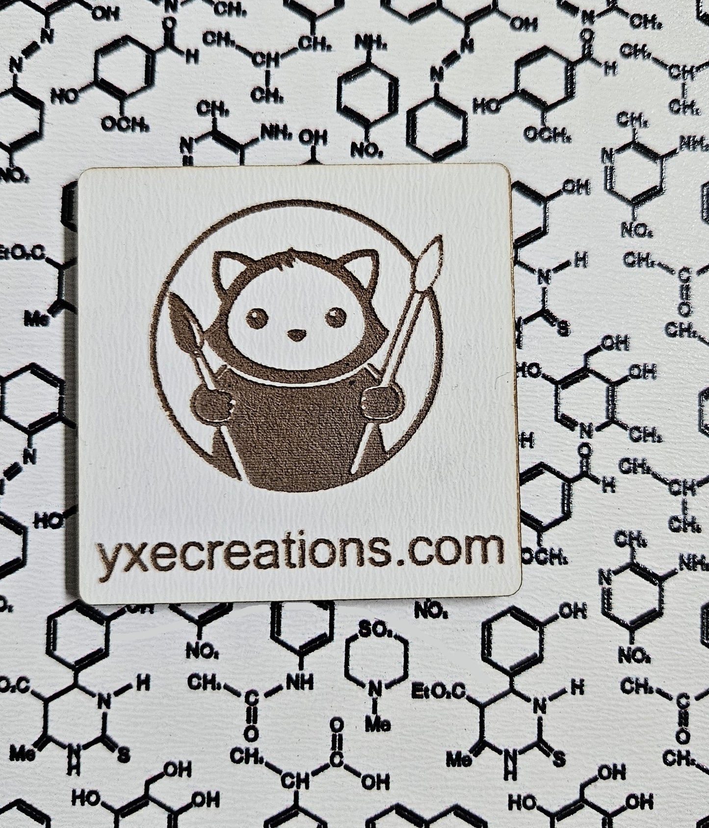 Next Level Sheet for laser cutting - Pattern Acrylic and Plywood - Chemistry