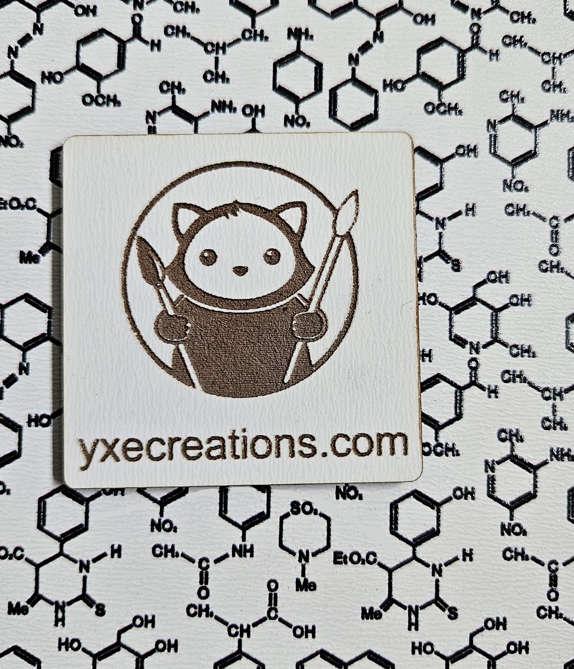 Next Level Sheet for laser cutting - Pattern Acrylic and Plywood - Chemistry