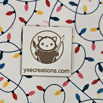 Next Level Sheet for laser cutting - Pattern Acrylic and Plywood - Christmas Lights Close Up