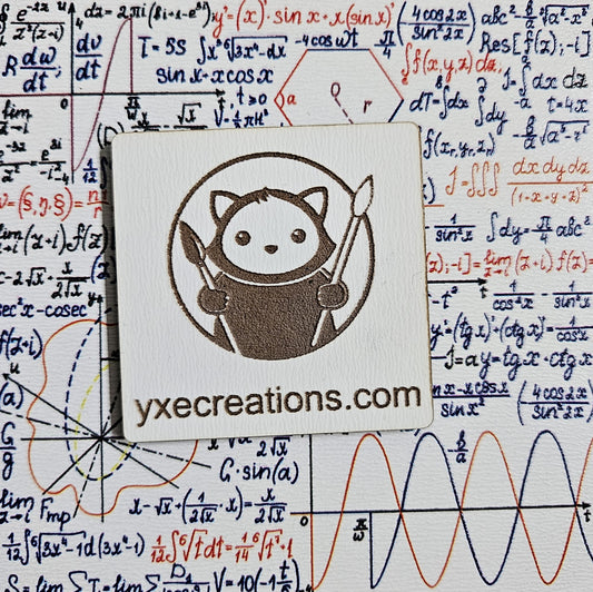 Next Level Sheet for laser cutting - Pattern Acrylic and Plywood - College Notes Colour