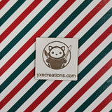 Green and Red Stripes - Next Level Sheet