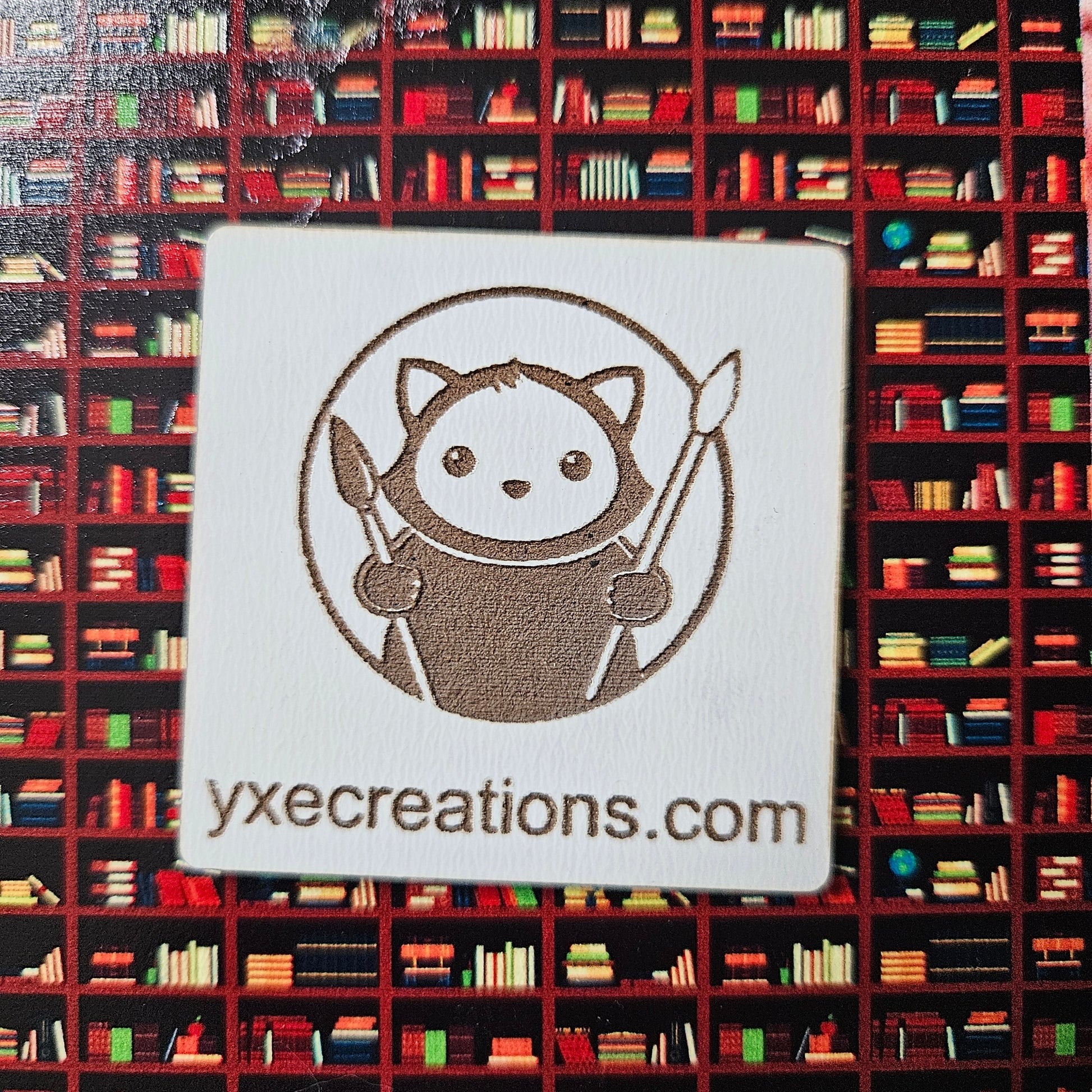 Next Level Sheets - Printed Acrylic and Plywood - Bookshelves Close Up