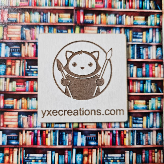 Next Level Sheets - Printed Acrylic and Plywood -  Pastel Bookshelves Close Up