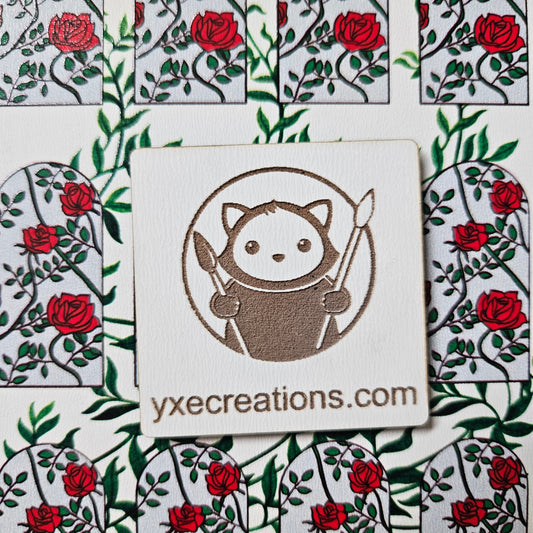 Next Level Sheets - Printed Acrylic and Plywood -  Rose Windows Close Up