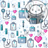 Nurse Pattern - Next Level Sheet