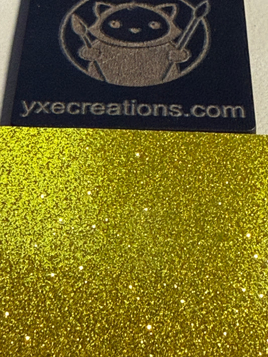 Opaque Gold Glitter Acrylic Preview