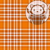 Orange Plaid - Next Level Sheet