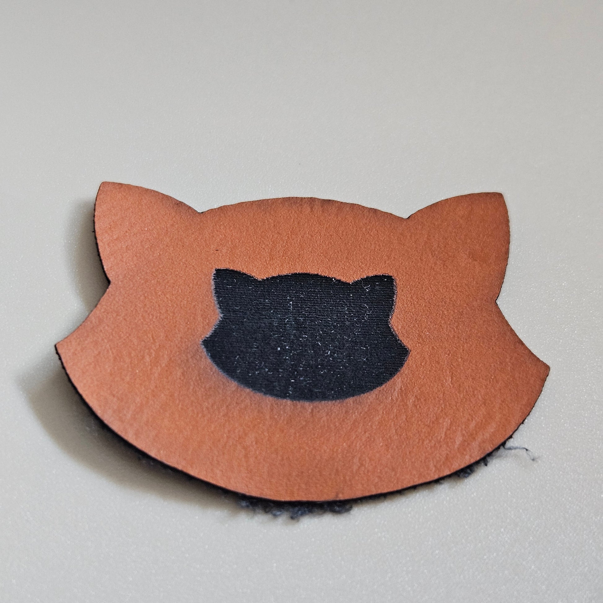 Orange - Engraves Black - Leatherette Sheet – PU Material