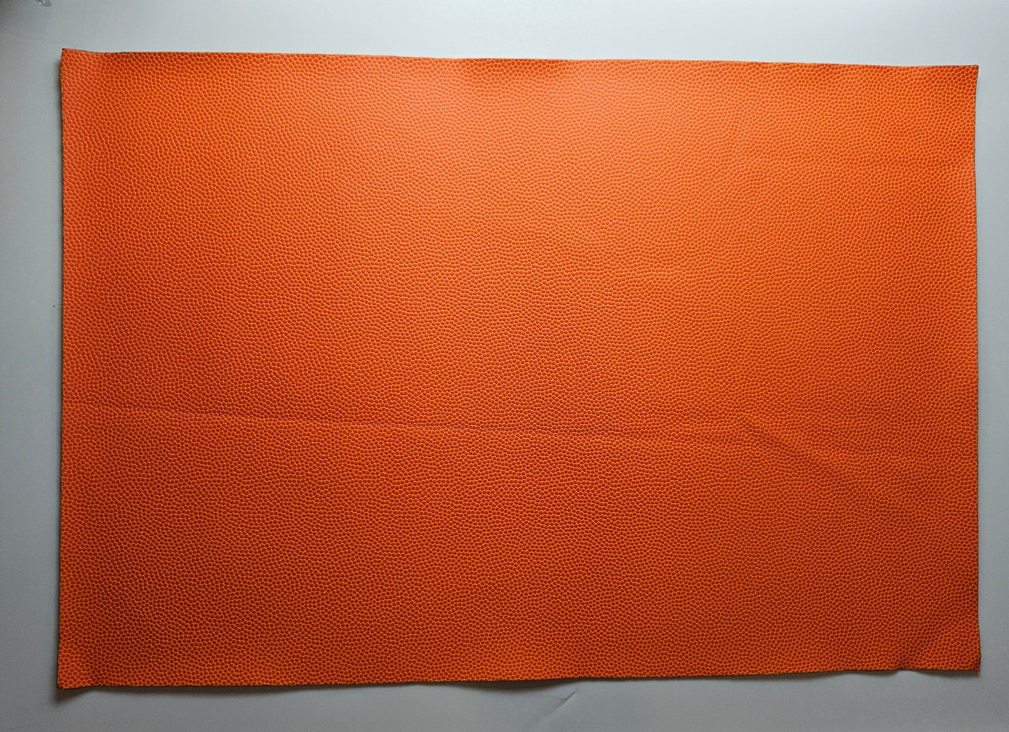 Orange Basketball Texture Leatherette - Engraves Black