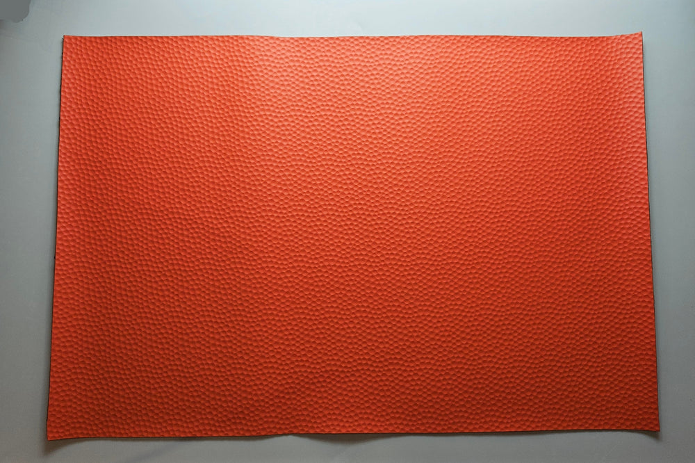 Orange Leatherette - Golf Texture