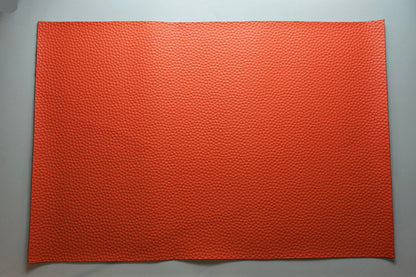 Orange Leatherette - Golf Texture