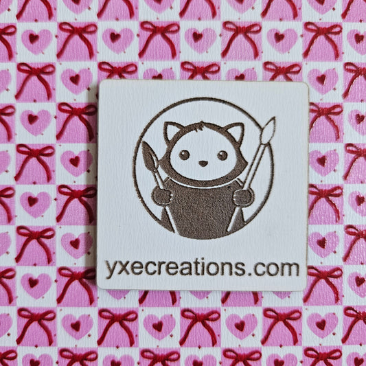 PInk and Red and White Bows - Close Up