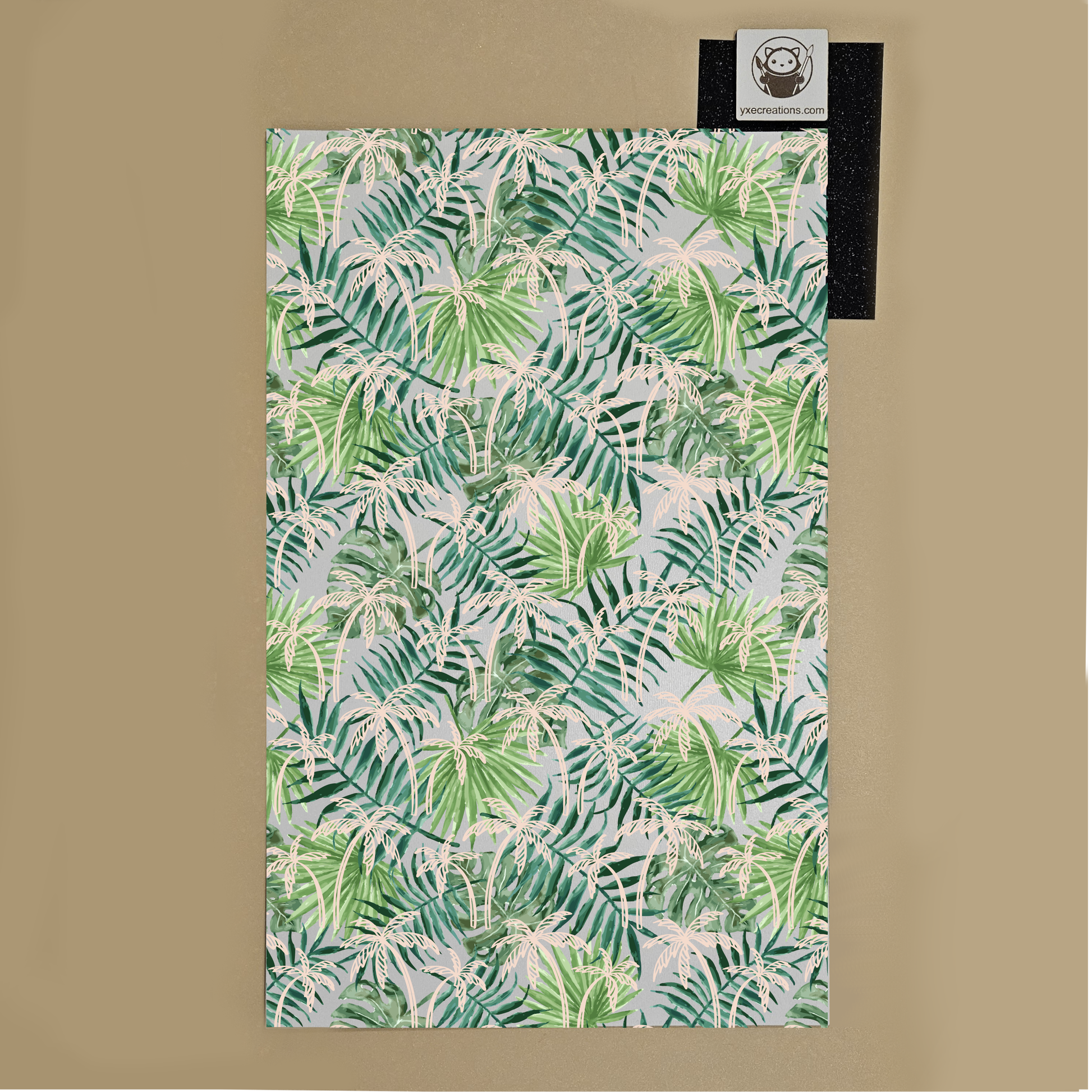 Next Level Sheet - Printed Acrylic and Plywood - Palm Leaves Preview
