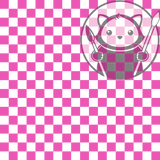 Pink Checkers - Next Level Sheet