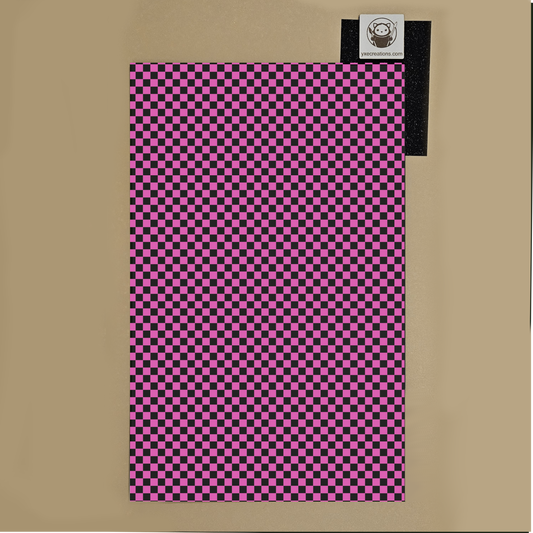 Next Level Sheet - UV Printed Plywood and Acrylic Sheets - Pink Checkers - Preview