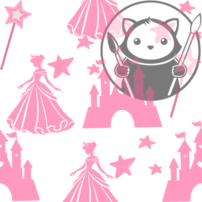 Pink Princess Dream - Next Level Sheet