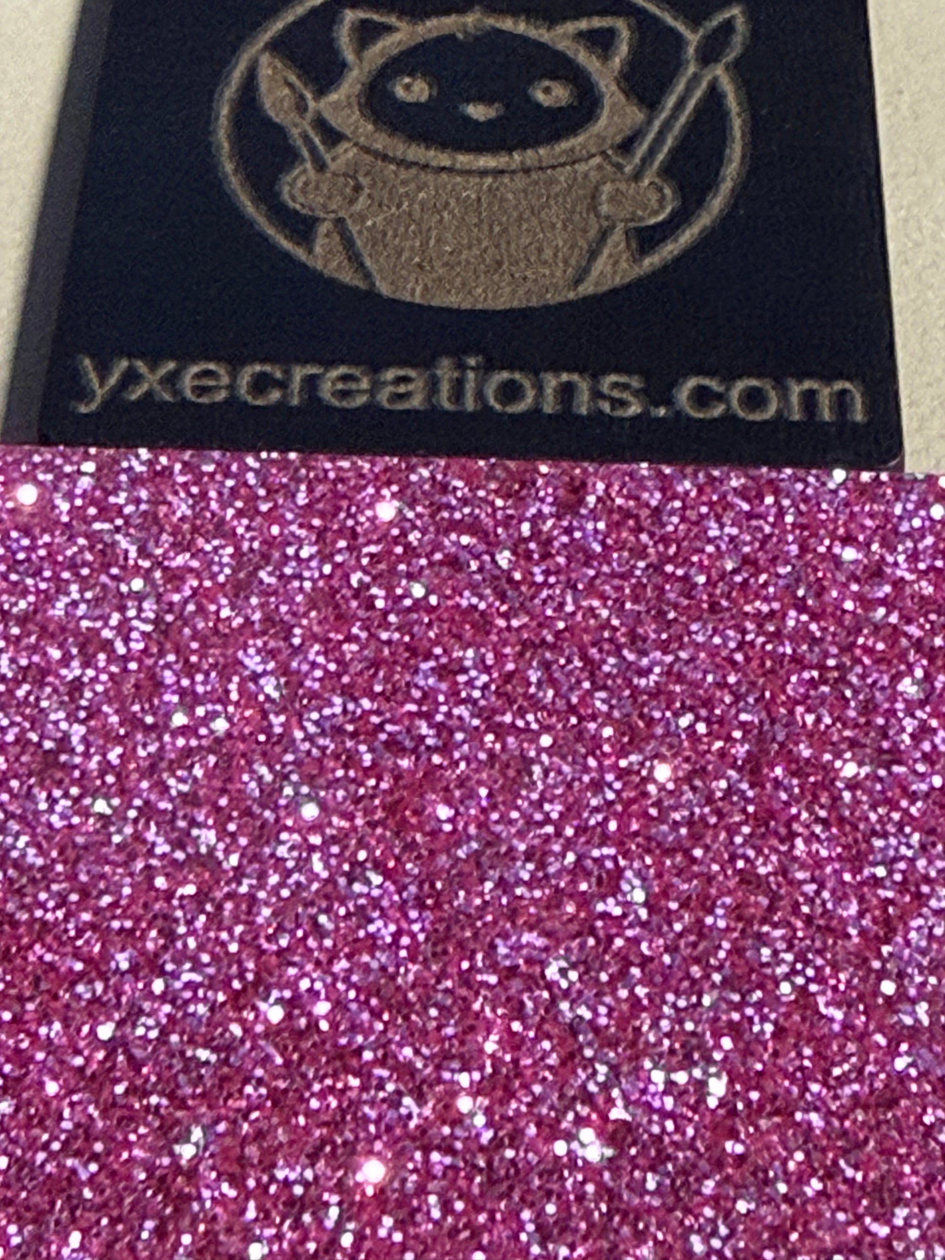 Pink Glitter Acrylic Preview