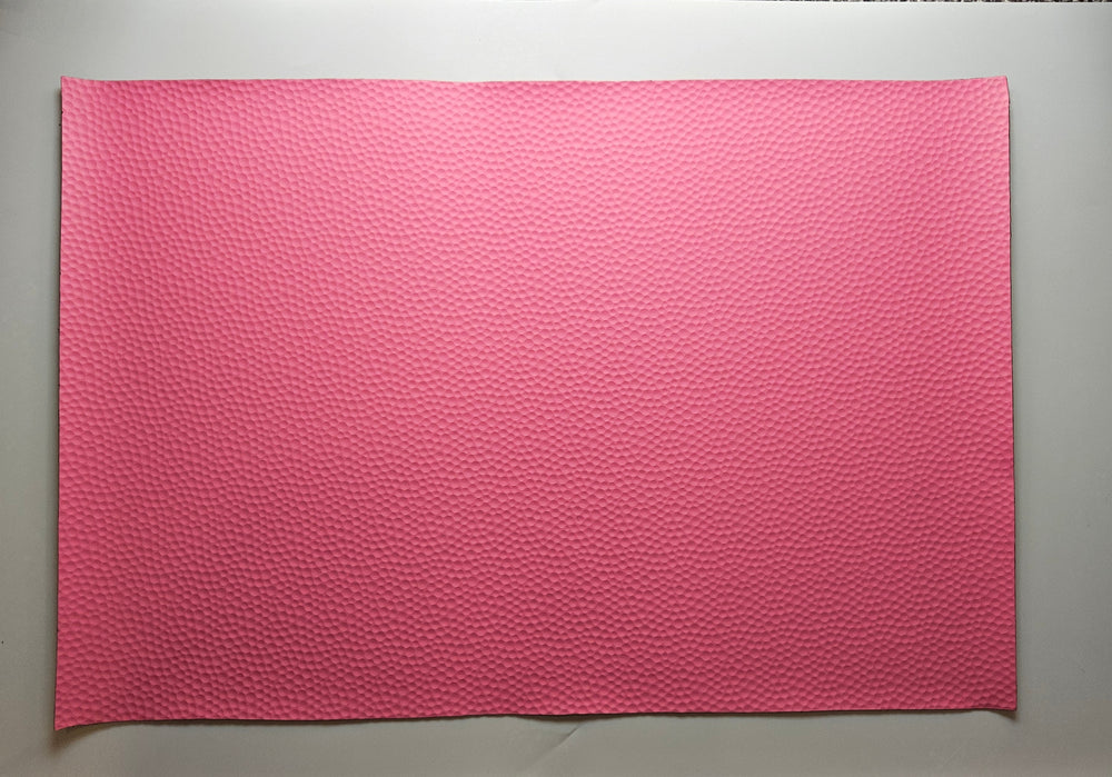 Pink Leatherette - Golf Texture