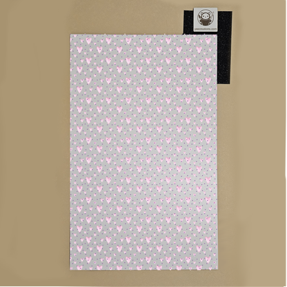 Next Level Sheet - Printed Acrylic and - Pink and Purple Hearts  - Preview