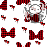 Plaid Hearts - Next Level Sheet