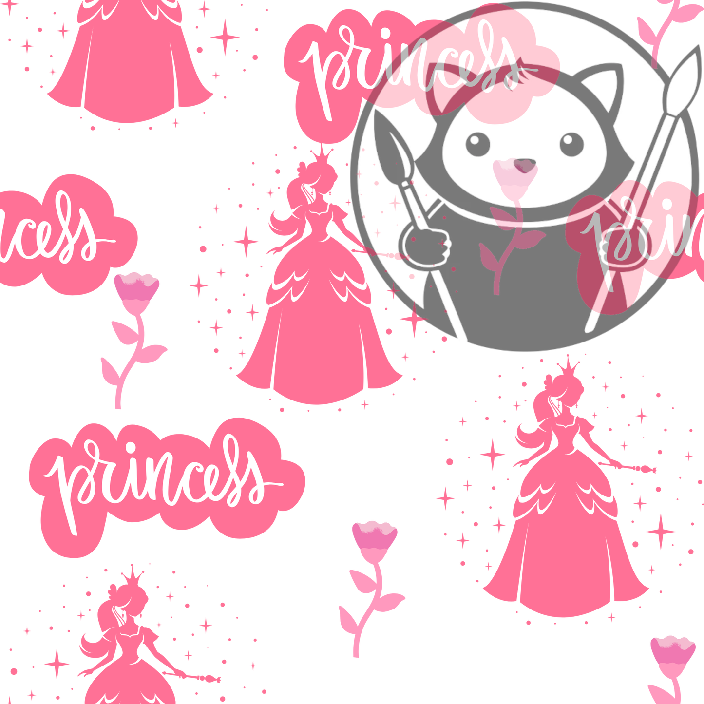 Princess and Roses - Next Level Sheet