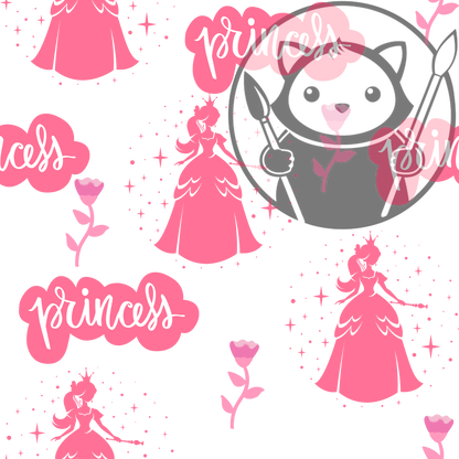 Princess and Roses - Next Level Sheet
