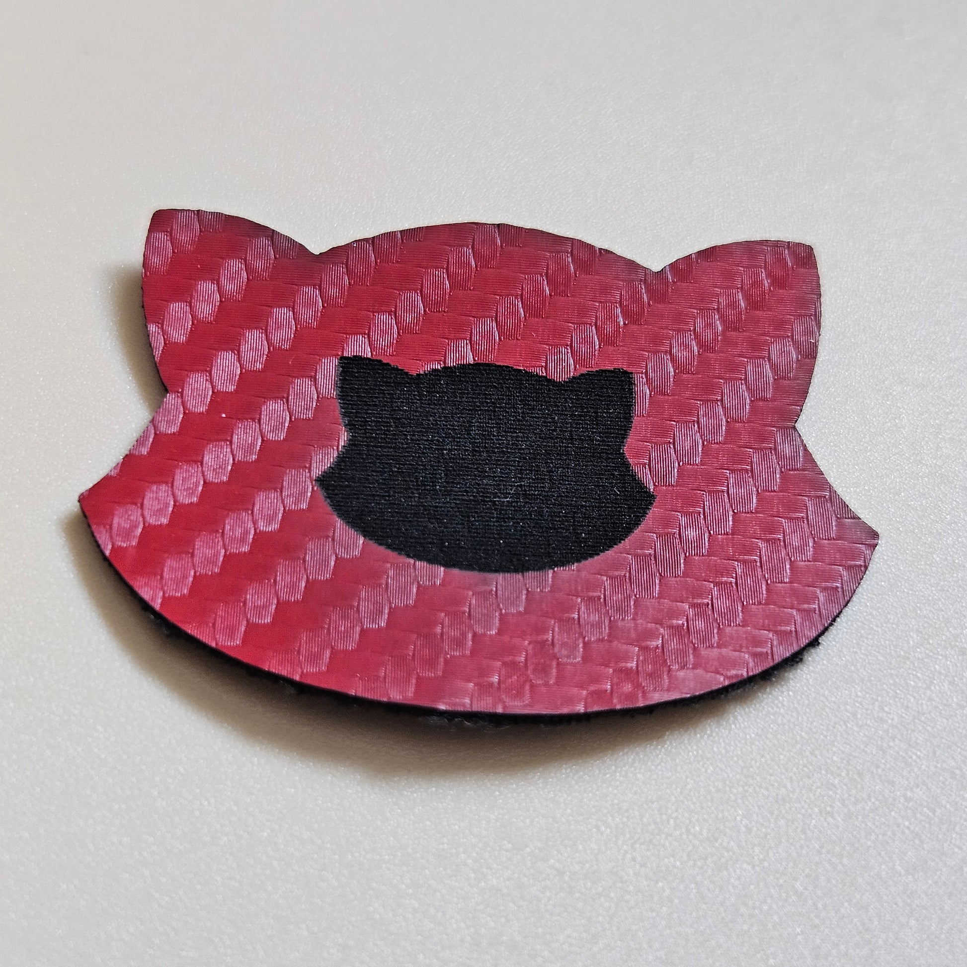 Product
Carbon Fiber Red - Engraves Black - Leatherette Sheet – PU Material