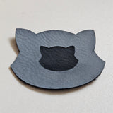Gray - Engraves Black - Leatherette Sheet – PU Material