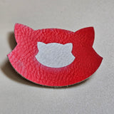 Red - Engraves White - Leatherette Sheet – PU Material