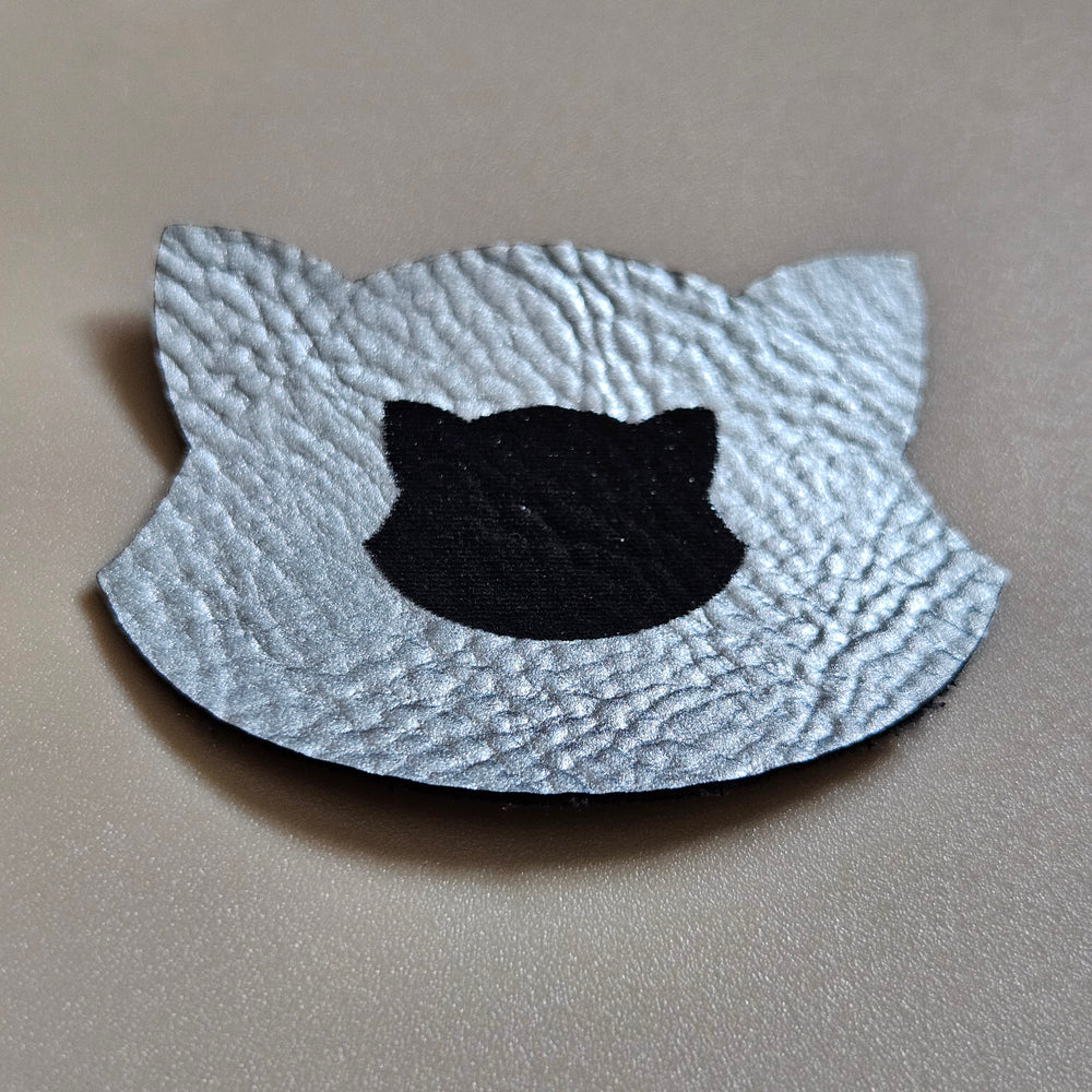 Product
Silver - Engraves Black - Leatherette Sheet – PU Material