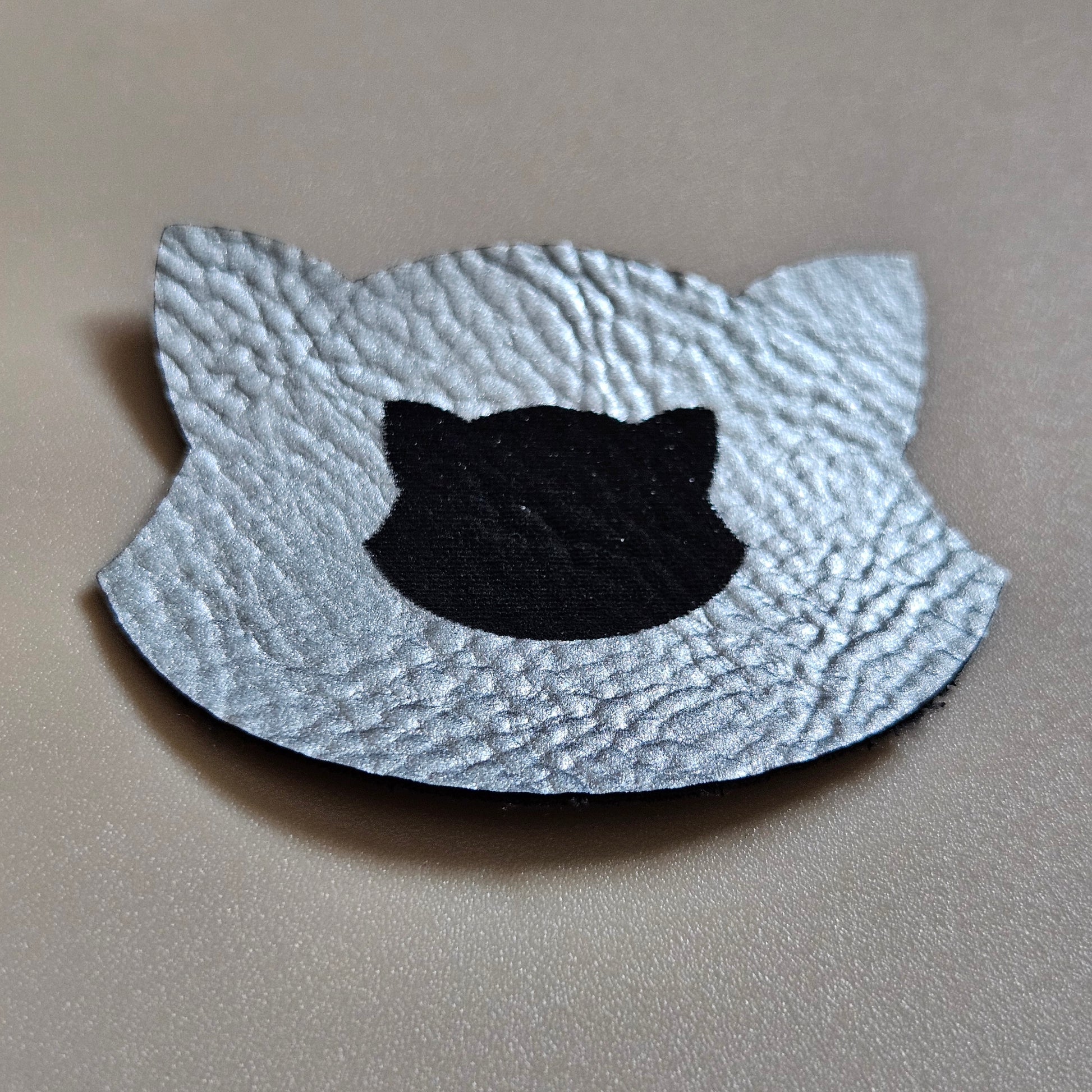 Product
Silver - Engraves Black - Leatherette Sheet – PU Material