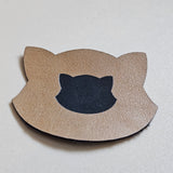 Tan - Engraves Black - Leatherette Sheet – PU Material