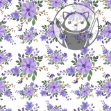 Purple Flowers - Next Level Sheet