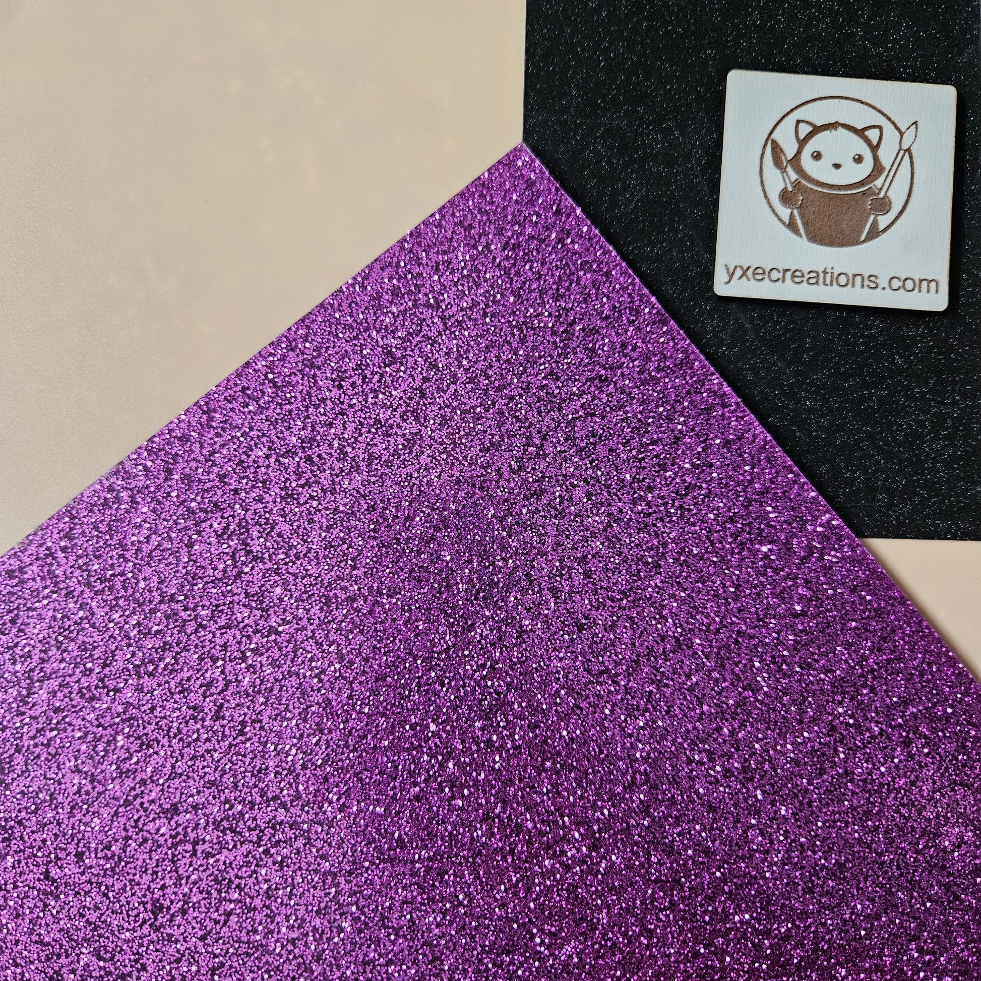 Purple - Glitter Acrylic - Cast Acrylic for Laser Cutting - Sheet Preview 3