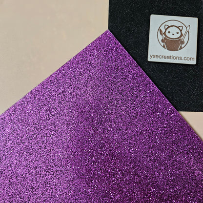Purple - Glitter Acrylic - Cast Acrylic for Laser Cutting - Sheet Preview 3