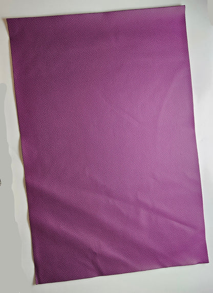 Purple Basketball Texture Leatherette - Engraves Black
