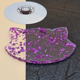 Glitter Acrylic Sheet - Purple Foil Flakes