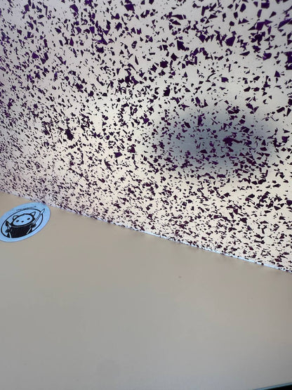 Purple foil flakes Glitter Acrylic sheet for Crafts from YXE Creations Craft Hub