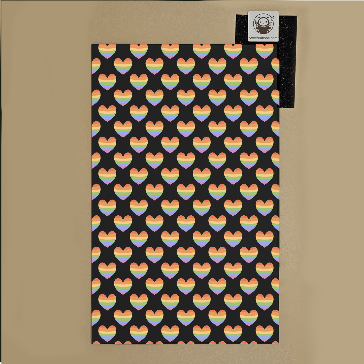 Rainbow Hearts - Next Level Sheet