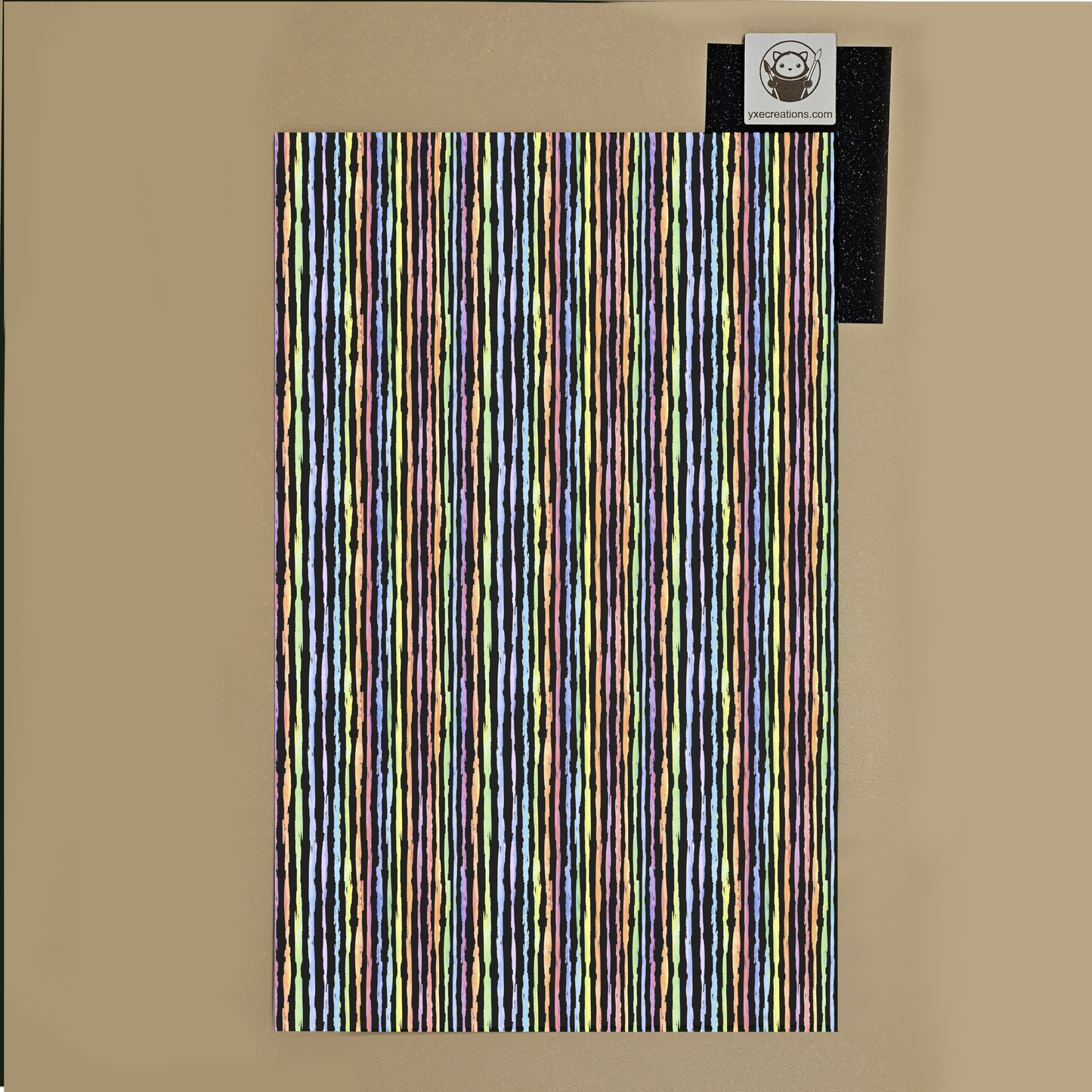 Rainbow Stripes - Next Level Sheet