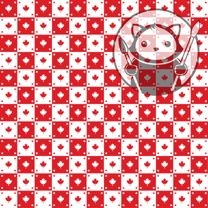 Red Maple Checkers - Next Level Sheet