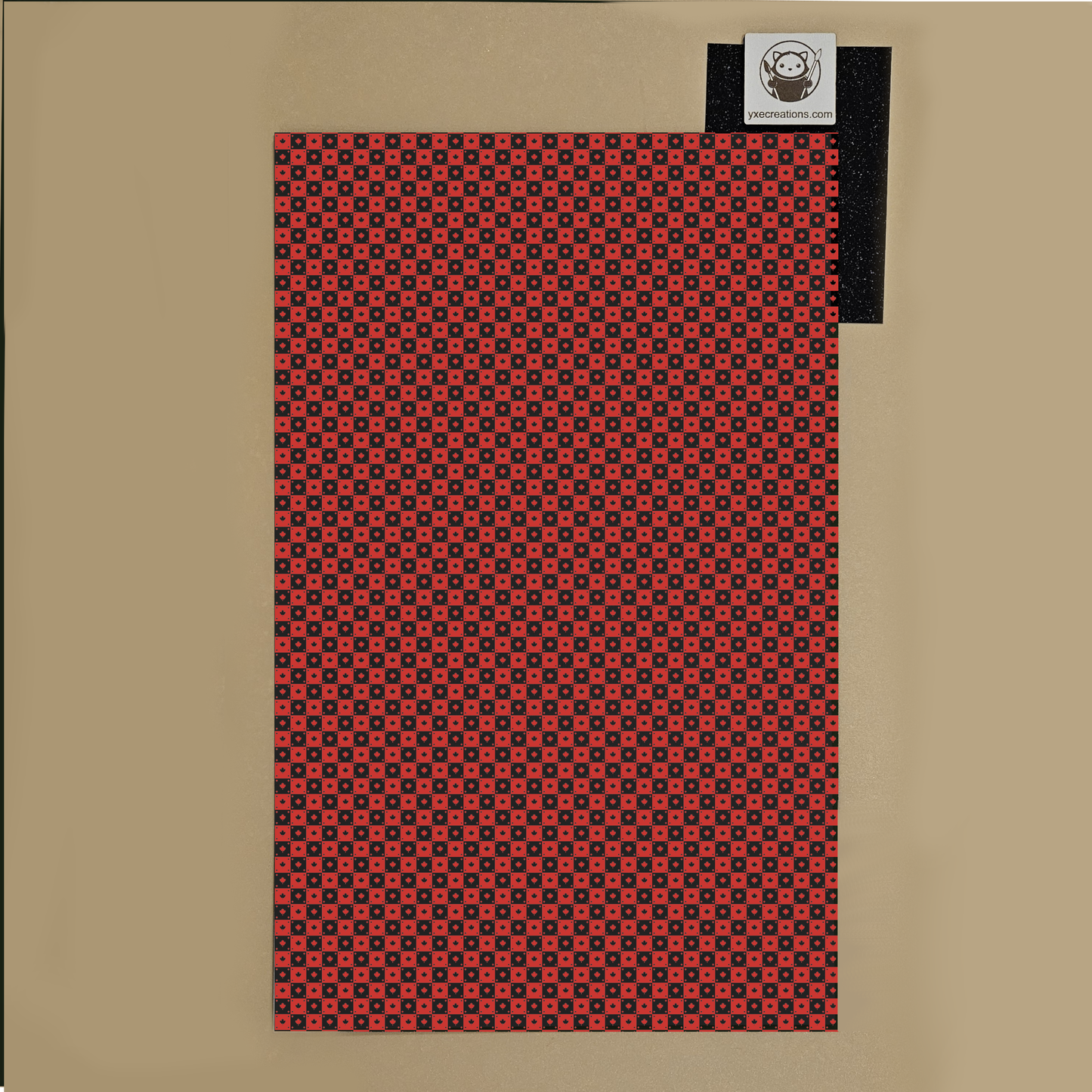 Red Maple Checkers - Next Level Sheet