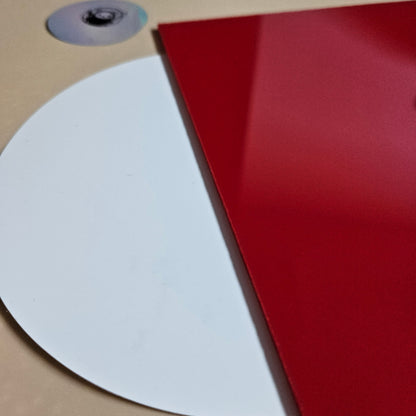 Red Acrylic - Close Up