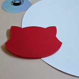 Dual-Finish Cast Acrylic Sheet  -  Red Candy Apple