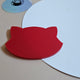 Dual-Finish Cast Acrylic Sheet  -  Red