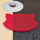 Glossy Semi-Translucent Acrylic Sheet - Red