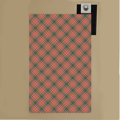 Next Level Sheet - Printed acrylic and Plywood - Red, Green and Orange Plaid - Small Preview