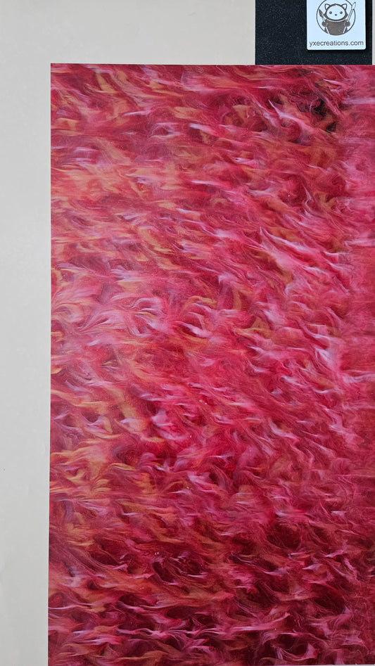 Red Radiance Acrylic Sheet